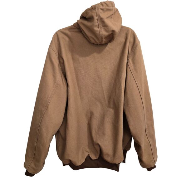 Carhartt Thermal Lined Duck Canvas Active Jacket J131 Large Tall USA Made Union - Picture 4 of 15